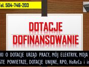 Jak wypełnić wniosek o dotacje? Tel. 504-746-203, pomoc w napisaniu