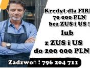 ŁATWO DOSTĘPNY KREDYT DLA FIRM 250 000 PLN NA OŚWIADCZENIE BEZ US !