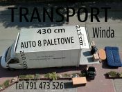 791 473 526 auto z windą przewóz tani transport palet Wrocław Kiełczów AGD